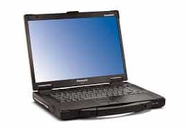 Laptop Panasonic Toughbook CF‑52  | Core 2 Duo P8400 | 2 GB RAM | 160 GB SATA HDD | 15.4″ Display | Windows 10 Pro 3
