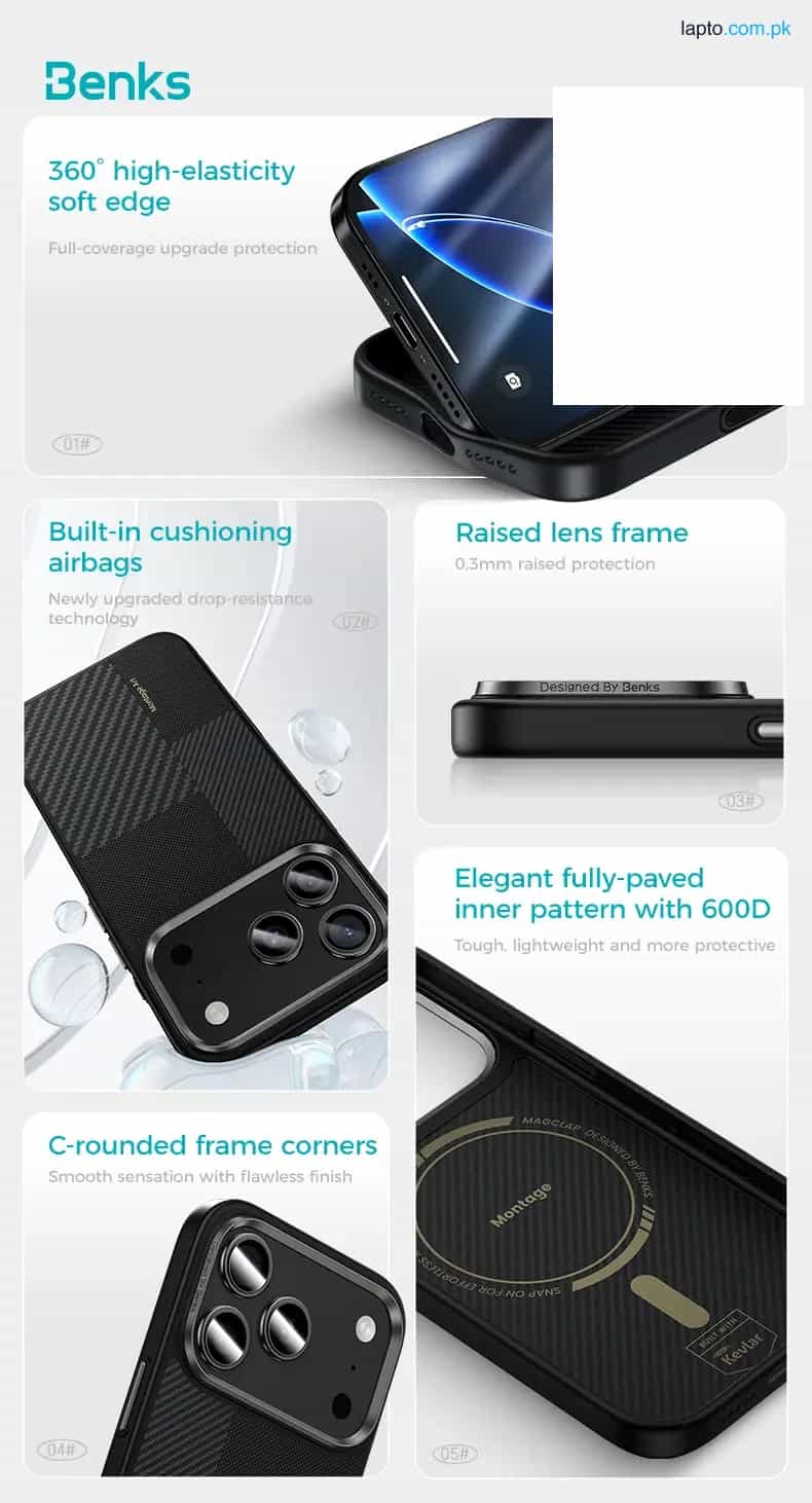 iPhone 17 Pro Max Benks Montage ArmorPro Case – 6948005963446 – A 8