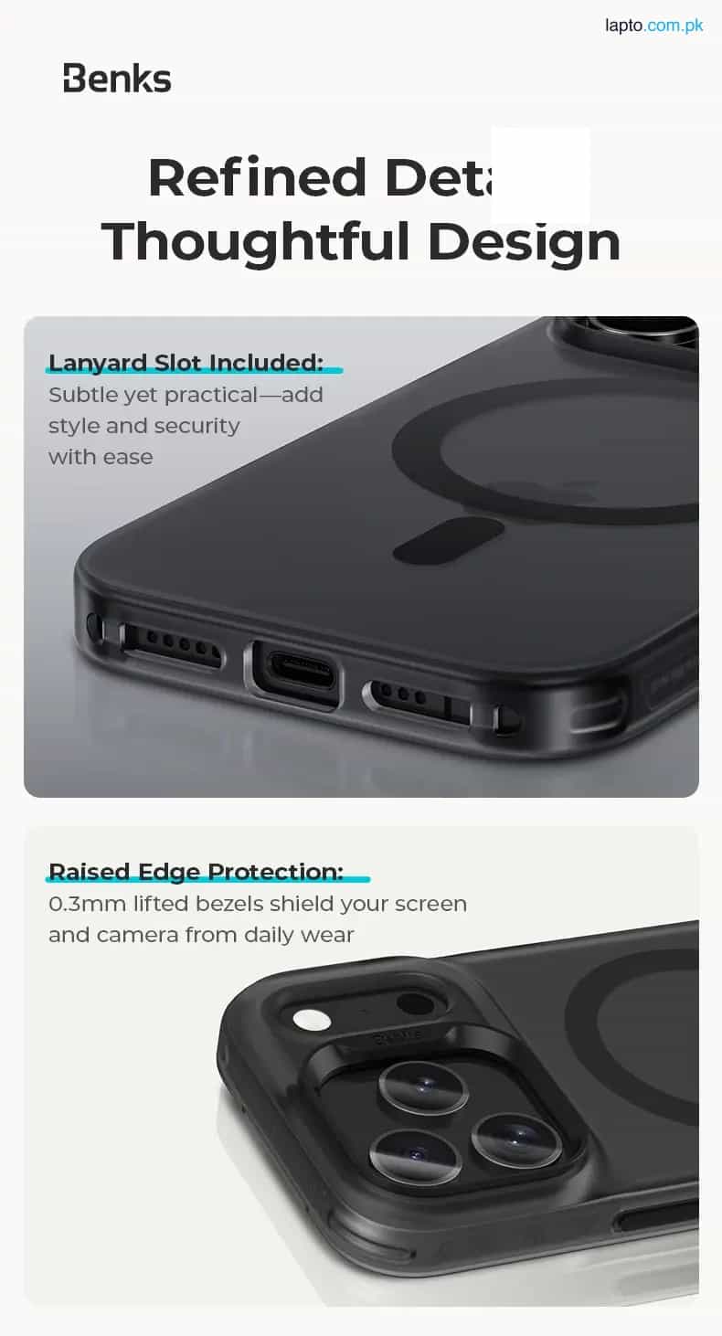 iPhone 17 Pro Max Benks Lucid Armor Magnetic Case – 6948005919955 8