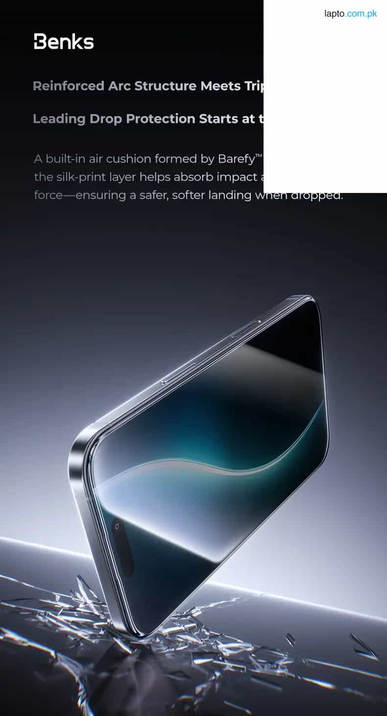 iPhone 17 Pro Max Benks Ultra Shield HD Screen Protector – 6948005962128 – A 2