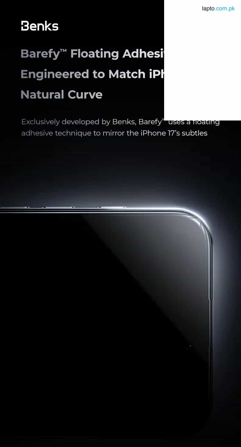 iPhone 17 Pro Max Benks Ultra Shield HD Screen Protector – 6948005962128 – A 4