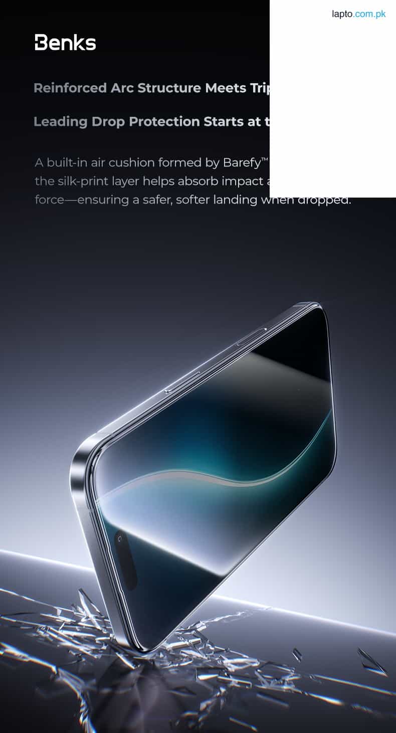iPhone 17 Pro Max Benks Ultra Shield HD Screen Protector – 6948005962128 – A 8