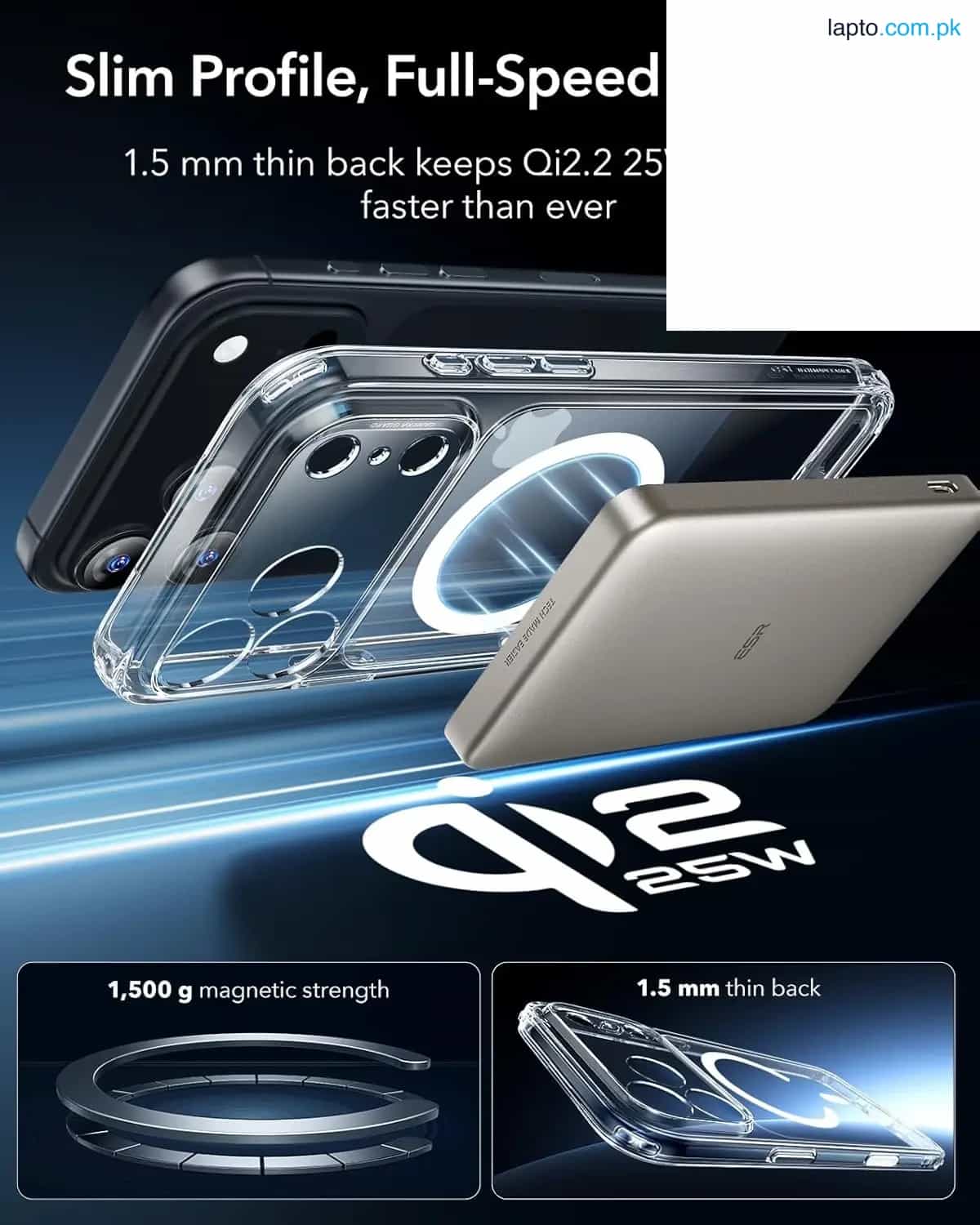 iPhone 17 Pro Max ESR Classic Hybrid Case – Clear 4