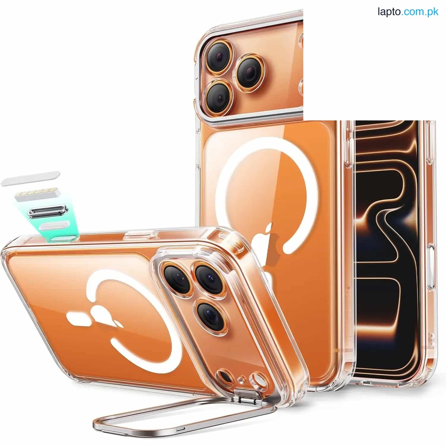 iPhone 17 Pro Max ESR Classic Hybrid With Stand Case – Clear 1