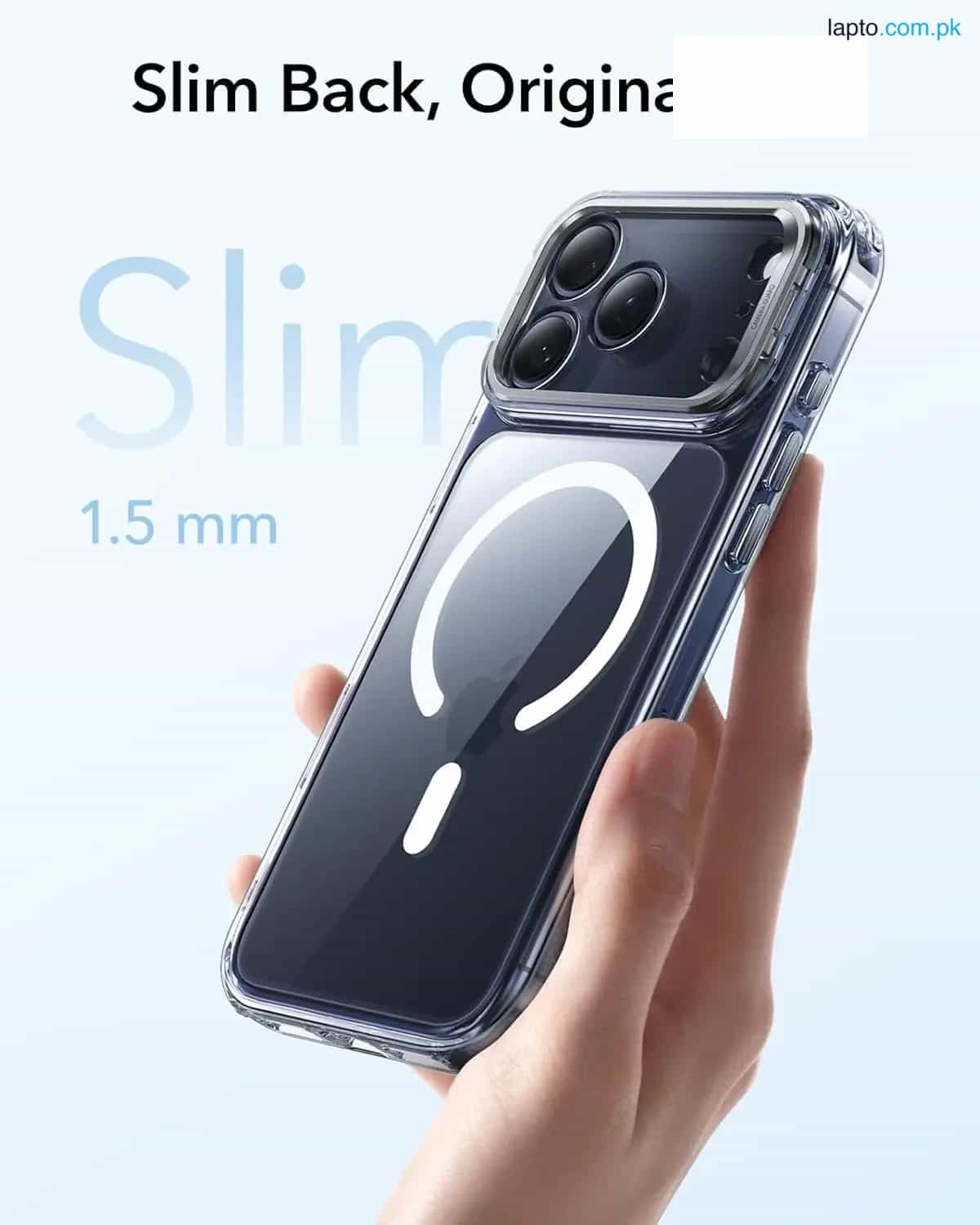 iPhone 17 Pro Max ESR Classic Hybrid With Stand Case – Clear 3