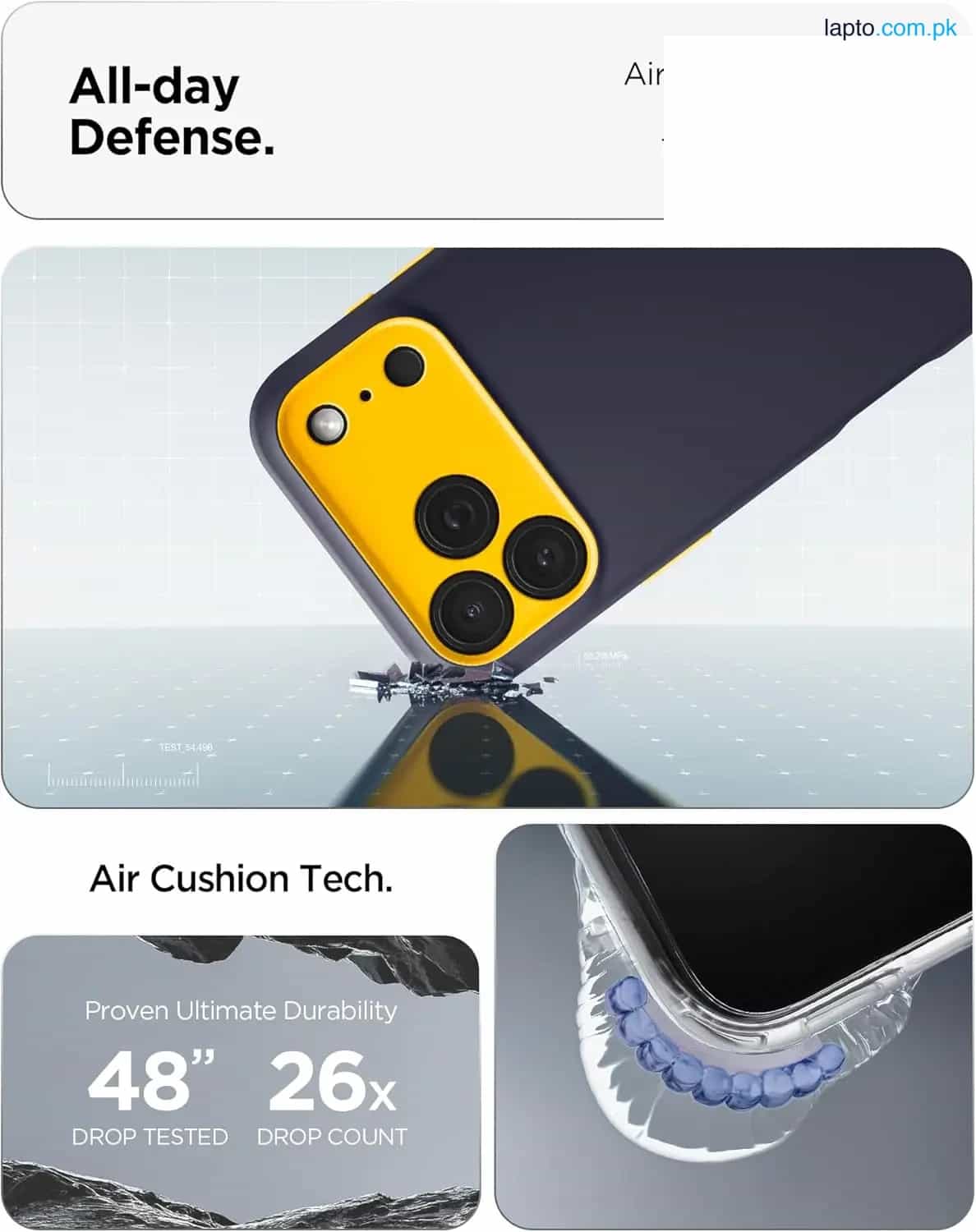 Apple iPhone 17 Pro Max Nano Pop MagFit Case by Spigen – ACS10260 – Blueberry Navy 3