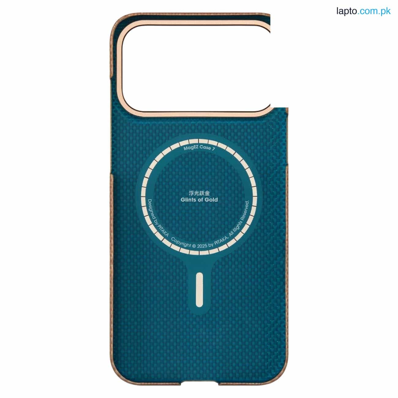 iPhone 17 Pro Max Pitaka Ultra Slim Case – Golden Glint 2