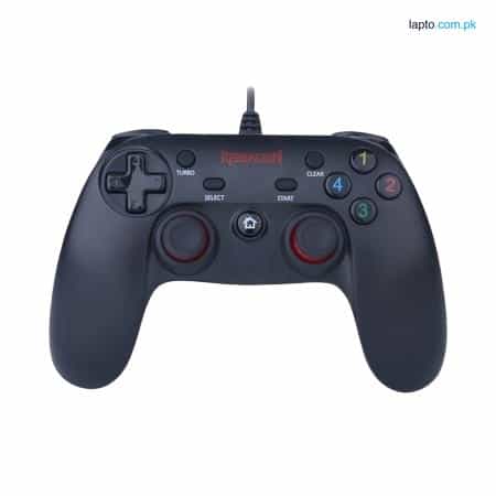 Redragon G807 SATURN Wired Controller with 12 Buttons + 2 Analogue Joysticks, 6ft USB Cable, Vibration Enabled for PC & Laptop 1