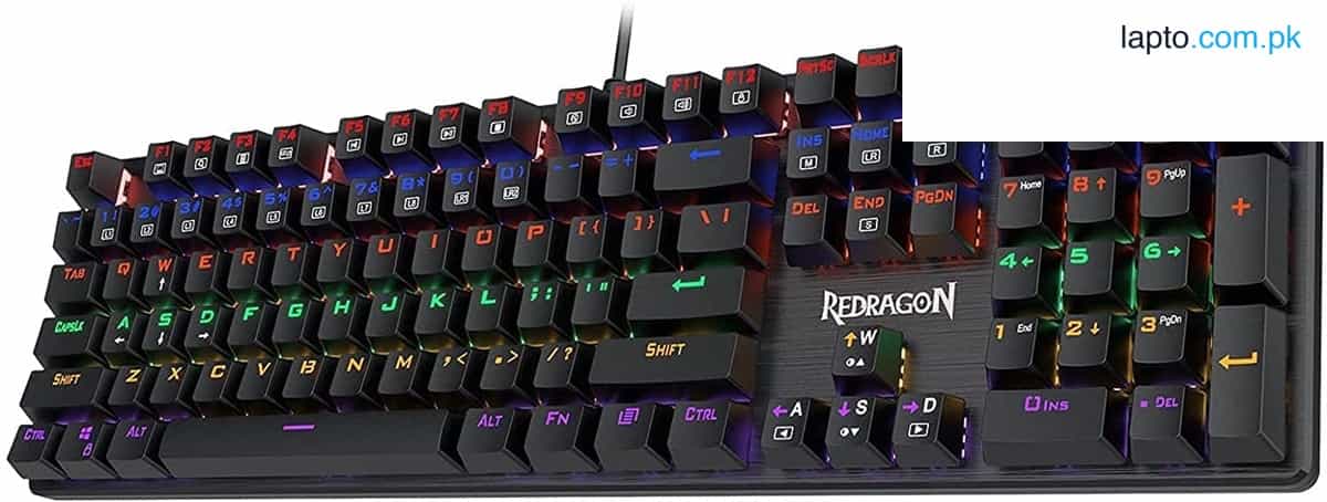 Redragon - K608 Valheim Rainbow Gaming Keyboard 1