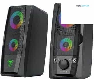 T-Dagger T-TGS550 2 x 3W 3.5mm RGB Speakers – Black 1