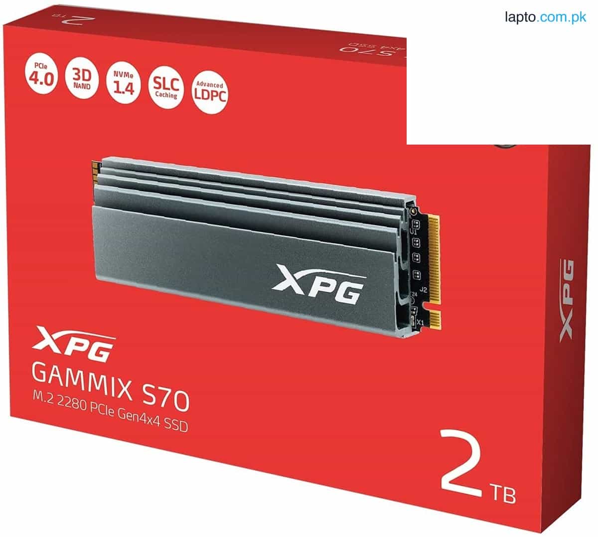 XPG GAMMIX S70 2TB M.2 2280 PCIe Gen4 x4 NVMe 1.4 7400/6800/s Internal SSD 1