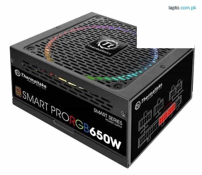 Thermaltake Smart Pro RGB 650W 80 Plus Bronze Fully Modular Power Supply 1