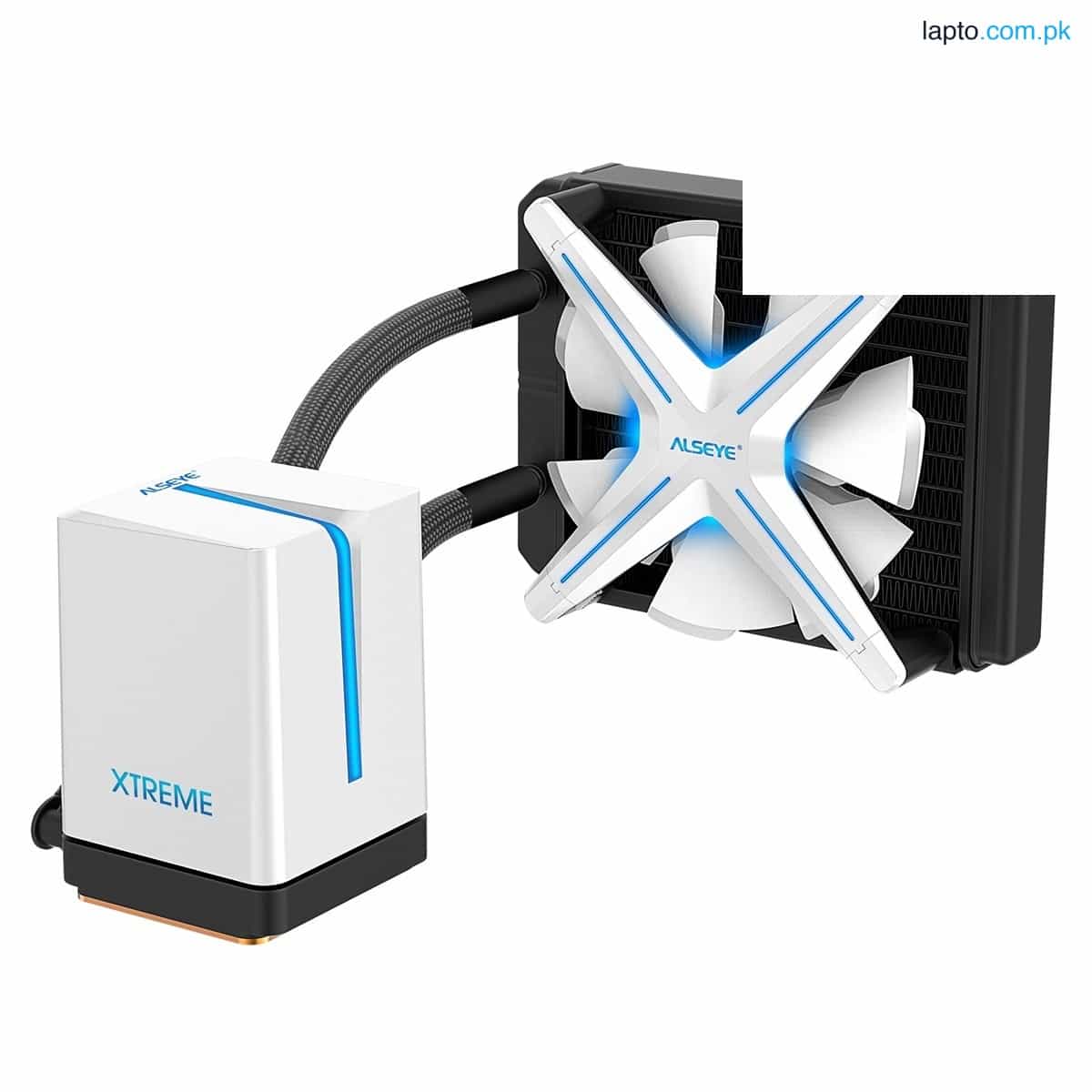 Alseye Xtreme X120 CPU Liquid Cooler - White 1