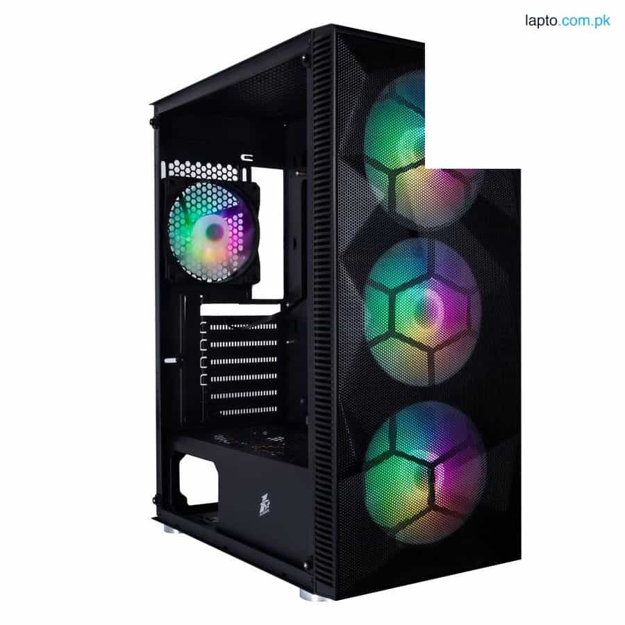 1st Player X7 ( ATX ) With 3 G7 Plus + 1 G7 RGB Fan + Hub Case 1