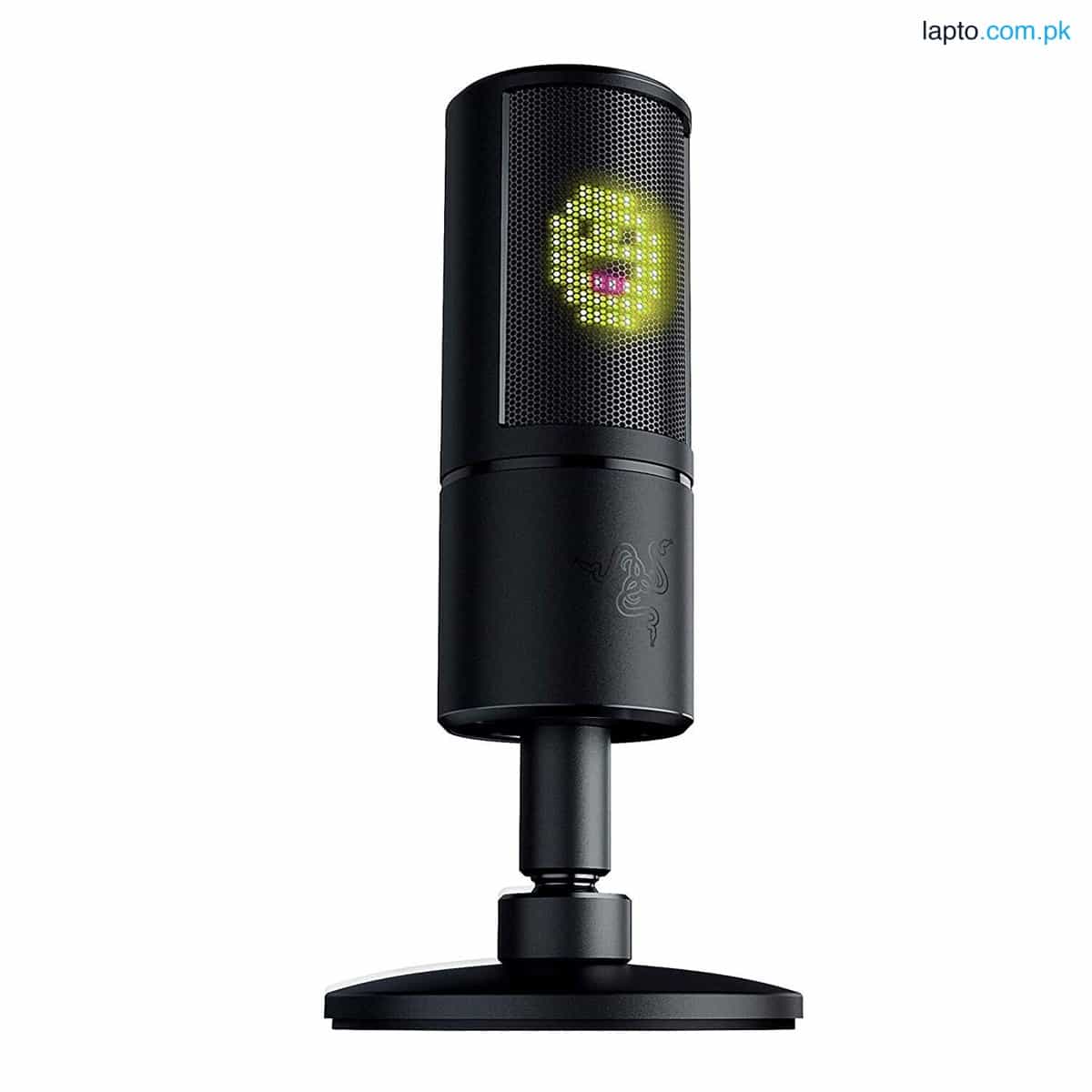 Razer Seiren Emote Streaming Condenser Mic with Emoticon Display 1