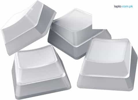 Razer Phantom Keycap Upgrade Set - Black Unique Stealth Pudding Design for Shine-through 1