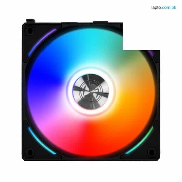 LIANLI UNI Fan AL 120 Single ARGB PWM 120mm 1900RPM Black - White 1