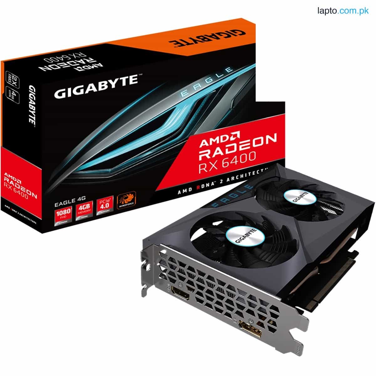 Gigabyte RX 6400 EAGLE 4G Radeon™ Graphic Card 1