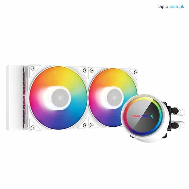 Deepcool Gammaxx L240 A-RGB WH Cpu Cooler Liquid White - Black 1