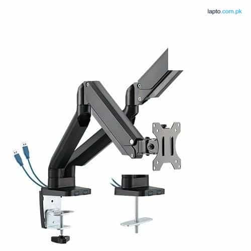 Twisted Minds TM-49-C06-W SINGLE MONITOR PREMIUM SLIM ALUMINUM SPRING-ASSISTED MONITOR ARM White - Grey 4