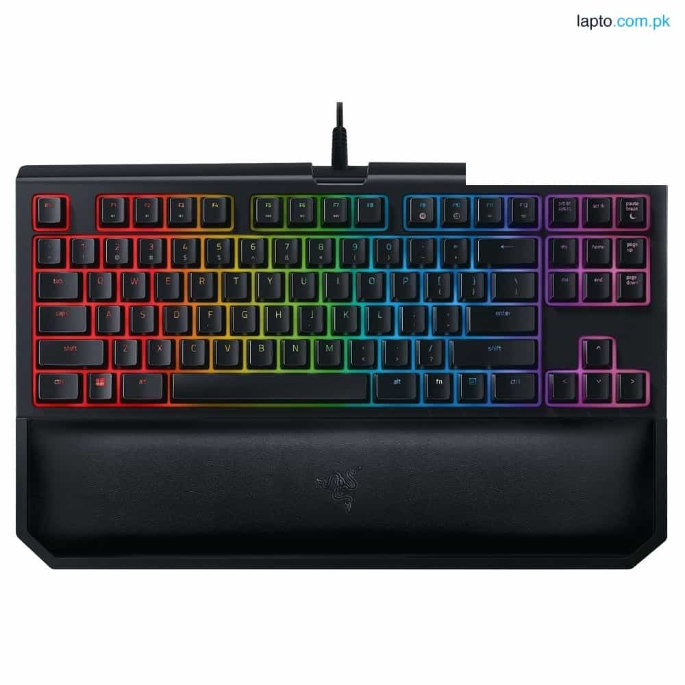 Razer BlackWidow Tournament Edition Chroma V2 Orange - Yellow Switch Gaming Keyboard 1