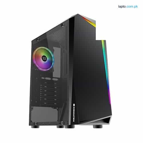 Xigmatek Trio EN45693 Glass Chassis ARGB Mid Tower Tempered Gaming Case 3