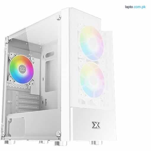 Xigmatek Trio EN45693 Glass Chassis ARGB Mid Tower Tempered Gaming Case 5