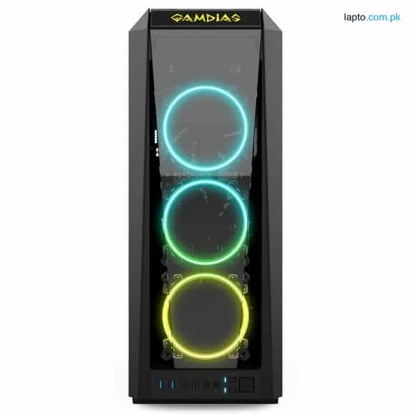 Gamdias TALOS P1A RGB E-ATX Mid-Tower 3x ARGB Sync Fans 1