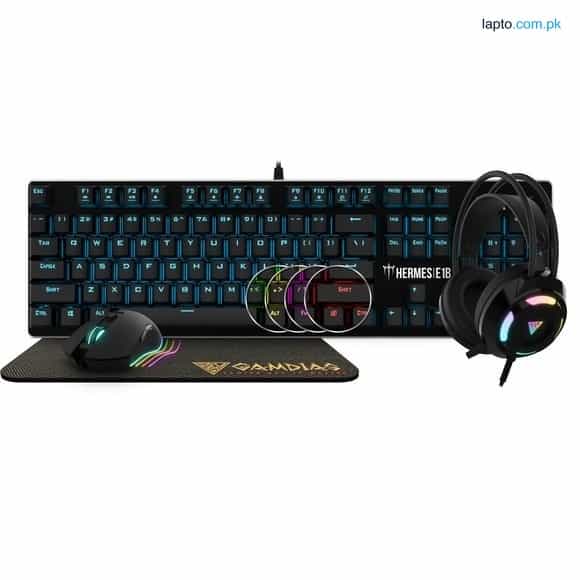 Gamdias Hermes E1B 4-In-1 RGB Gaming Combo 1