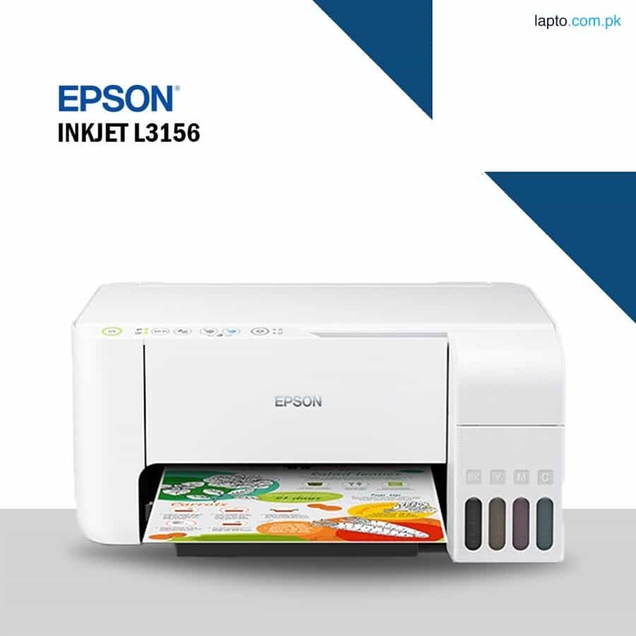 Epson EcoTank L3210 Printer Tank Ink A4 All-in-One 4