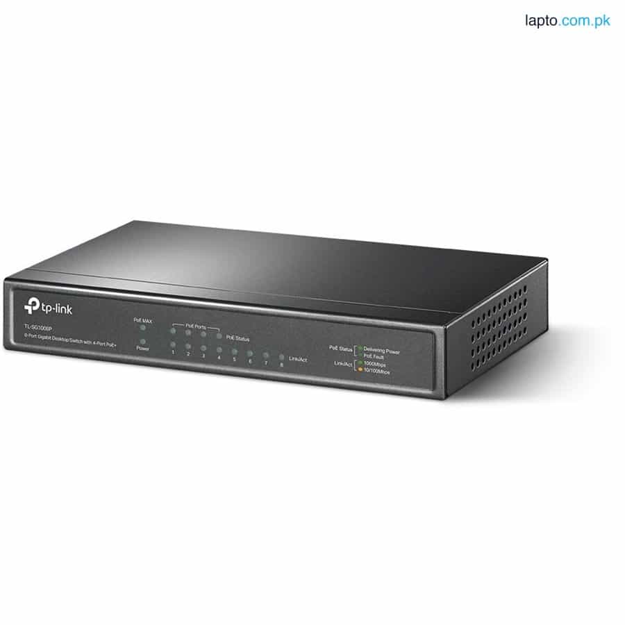 TP-Link TL-SG1008P V6 4-Port with 8-Port PoE+ Desktop Gigabit Switch 1