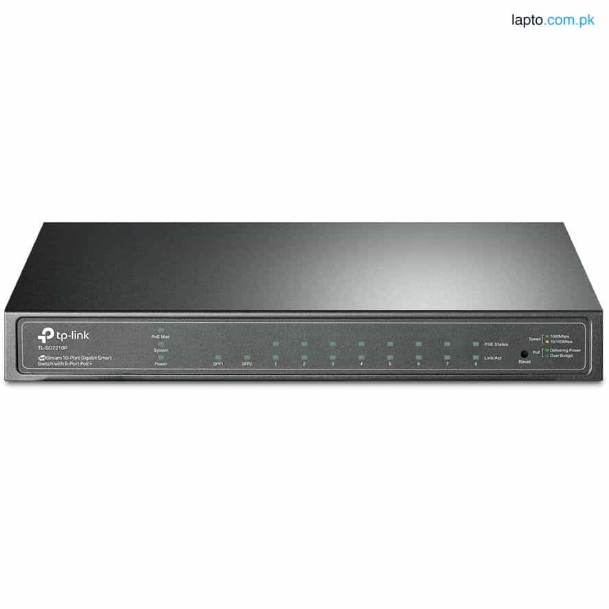 TP-Link TL-SG2210P V3.20 10-Port JetStream with 8-Port PoE+ Gigabit Smart Switch 1