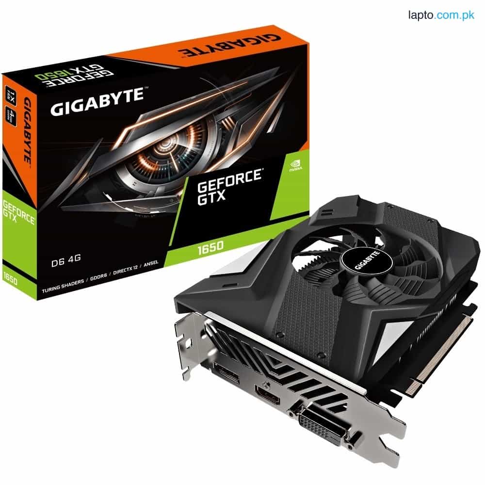 GigaByte GTX 1650 4GB D6 DDR6 Graphics card 128bits 1
