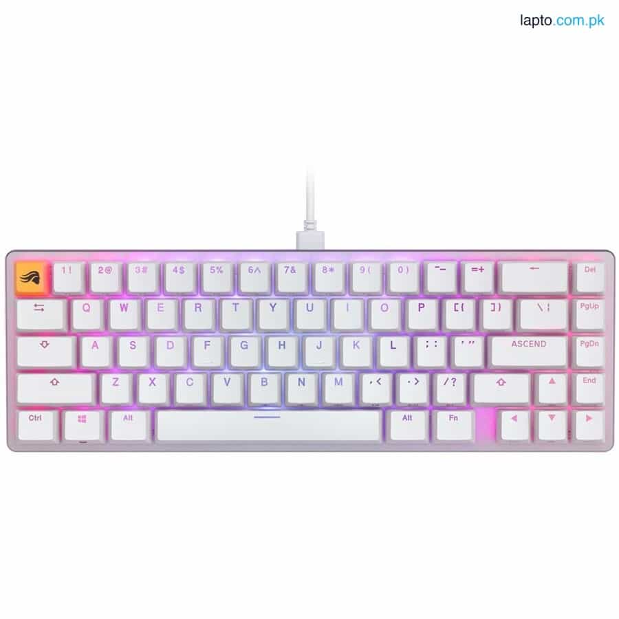 Glorious GMMK2 Modular Edition Pre-Built White Compact 65% Mechanical Keyboard 1