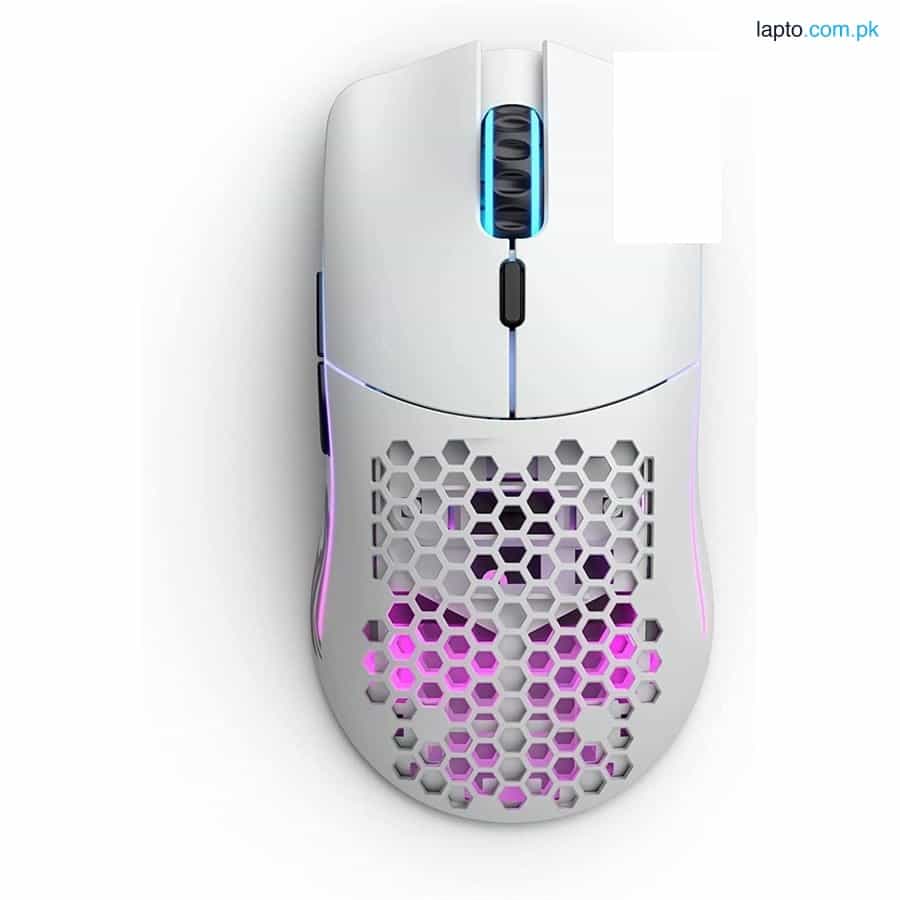 Glorious MODEL O Matte White 65g Wireless Gaming Mouse 1