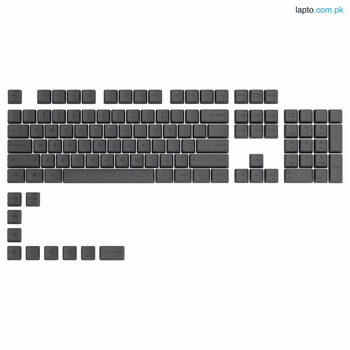 Glorious Black Ash PBT For Gaming Keyboard Key Caps 1