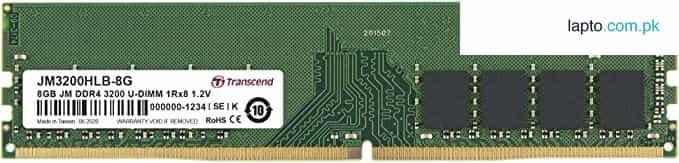 Transcend's DDR4-3200 Unbuffered Long-DIMM JM3200HLB-8G 1