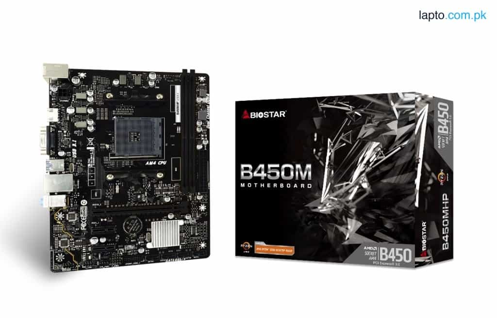 Biostar B450MHP AMD Motherboards Ryzen CPU / APU 1