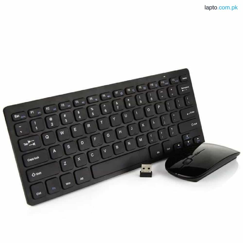 Jedel WS6100 Ultra Wireless Mouse Keyboard Slim Mini set 1