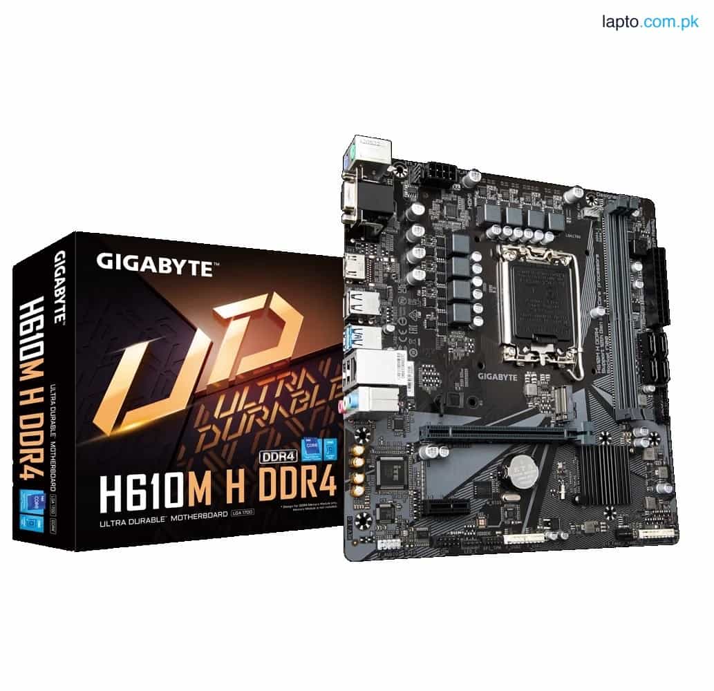 Gigabyte H610M H DDR4 Motherboard PCIe 4.0* Design 1