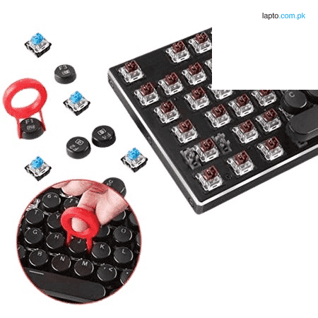 Redragon K616 FIZZ Pro RGB Wireless 3 Bluetooth Gaming Keyboard -Red Switch 4