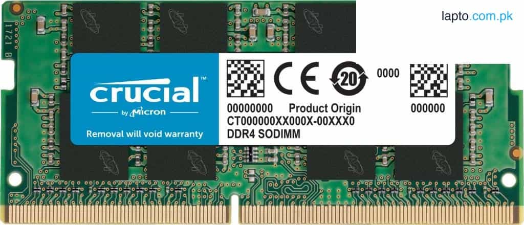 Crucial 8GB DDR4-3200 SODIMM Laptop CT8G4SFRA32A 1