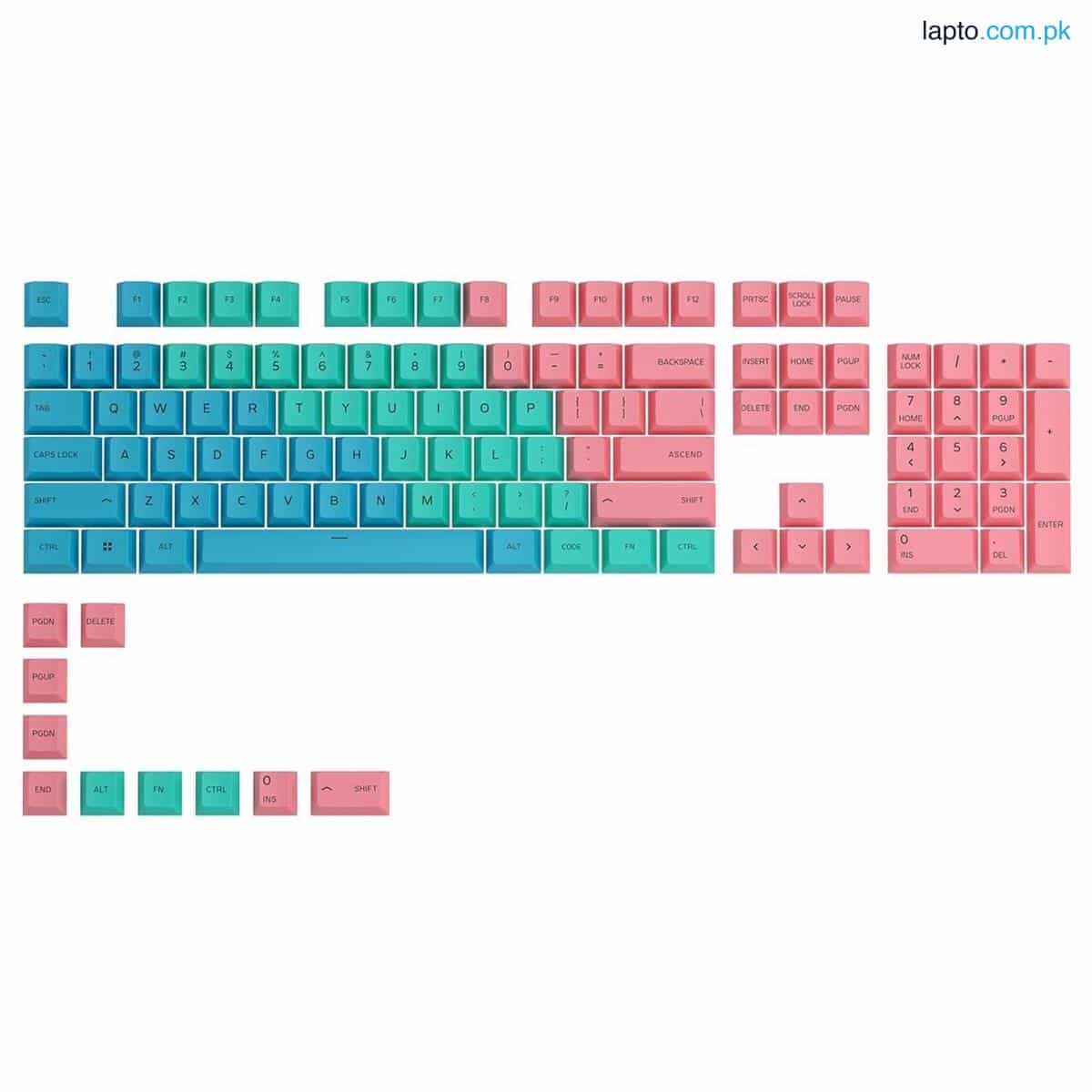 Glorious Pastel PBT Key Caps For Gaming Keyboard 1