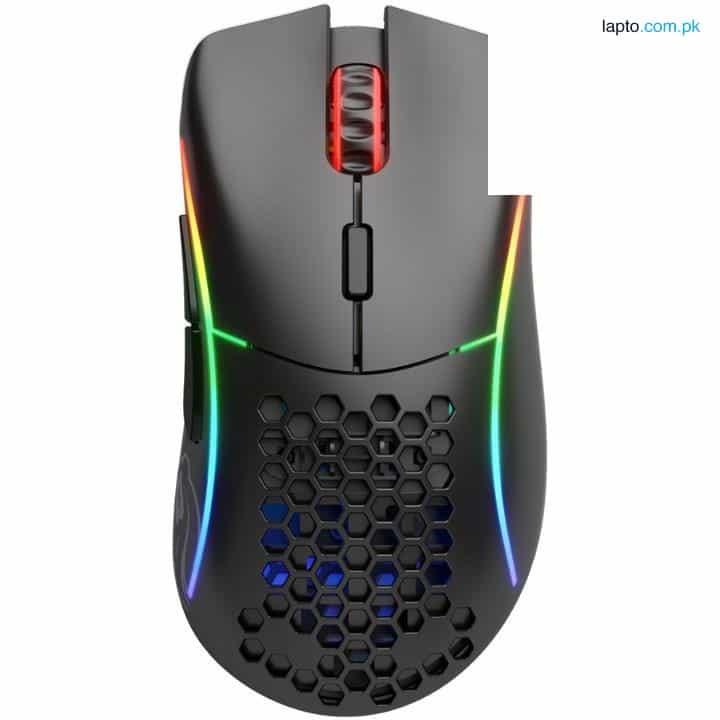 Glorious Model D Wireless Matte Gaming Mouse RGB Black - White 1