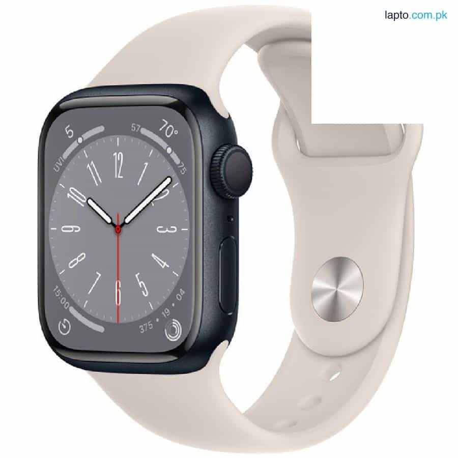 Apple Watch Series 8 Aluminum Case with Midnight Sport Band GPS-41mm 1