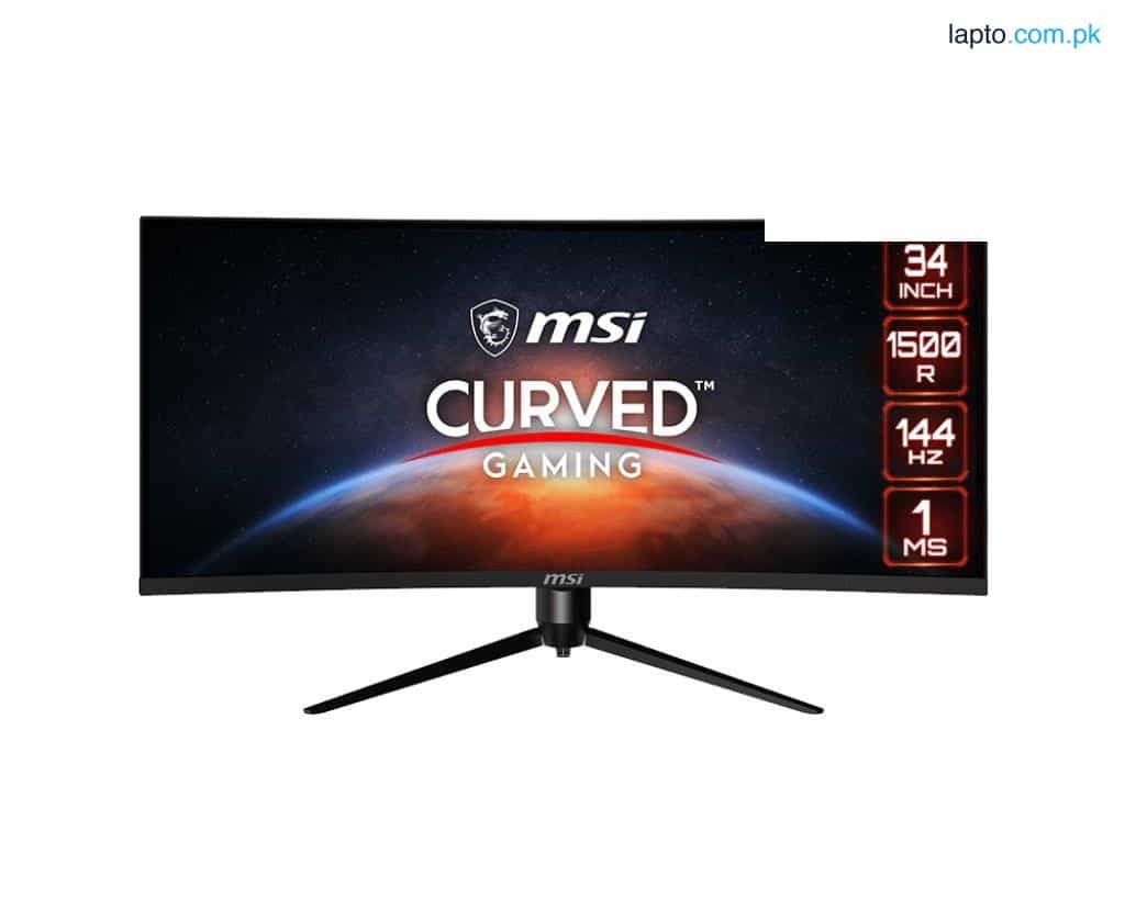 MSI Optix MAG342CQR 34" Curved 144Hz G-SYNC 1MS FHD Rapid IPS Gaming Monitor 1