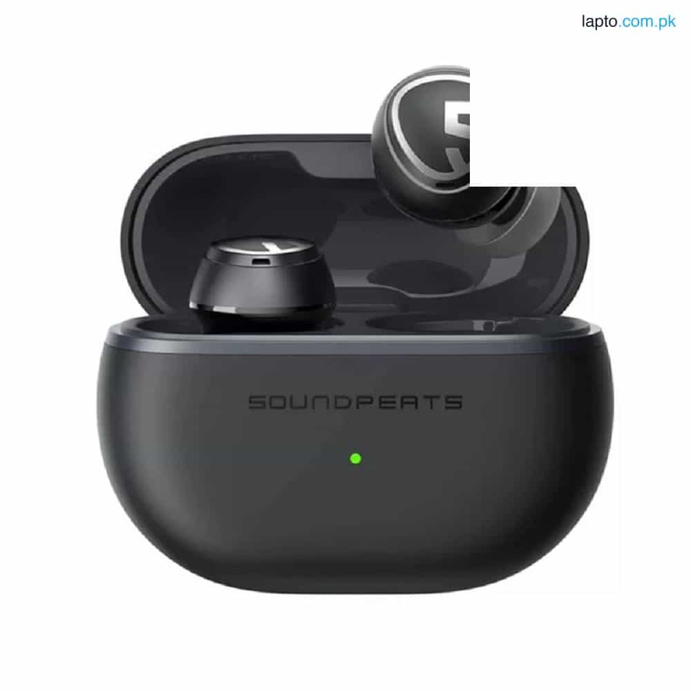 Soundpeats Mini Pro QCC3040 Hybrid ANC Wireless Earbuds Black - White 1