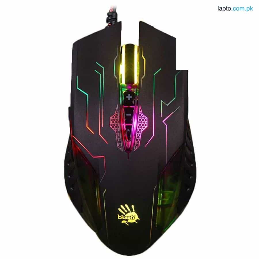 Bloody X'Glide Q50 Neon Battlefield Gaming Mouse 1