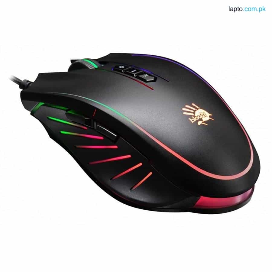 Bloody X'Glide Q81 Neon Curve Gaming Mouse 1