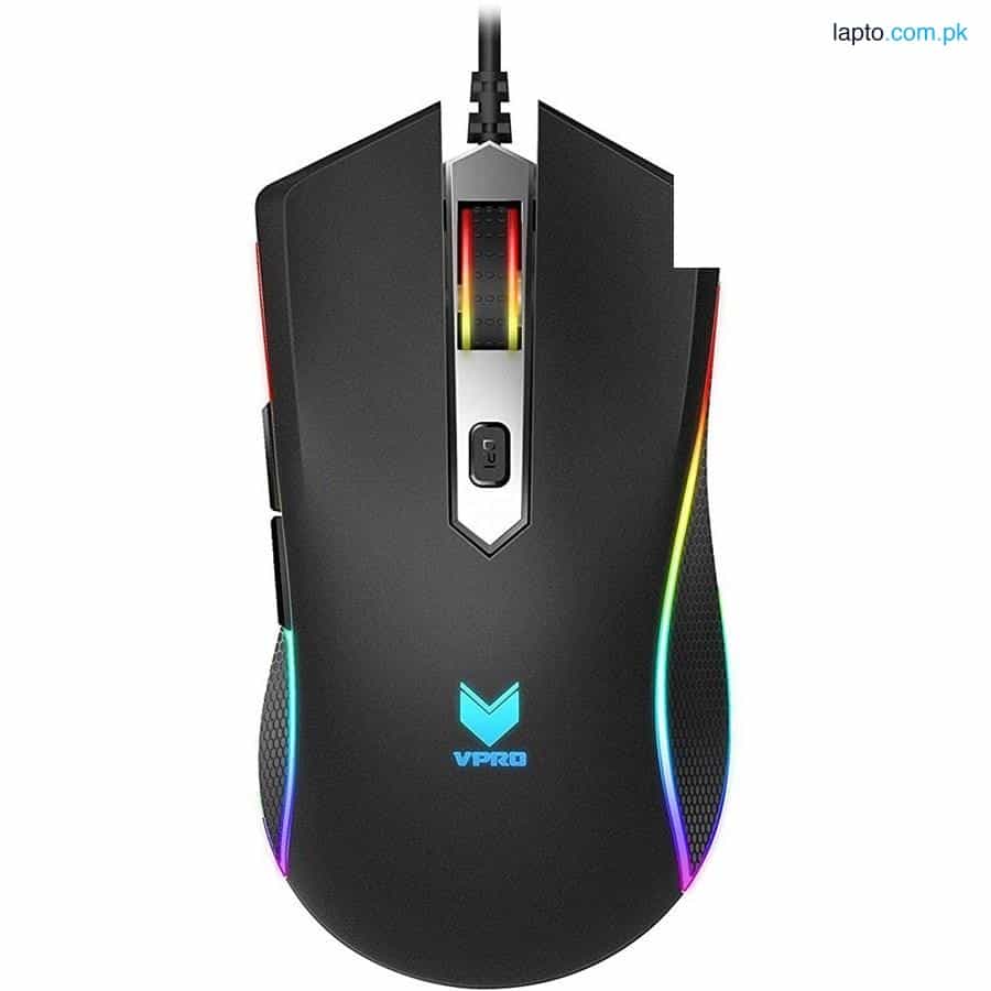 Rapoo V280 7000DPI Gaming Mouse Wired BLACK 1